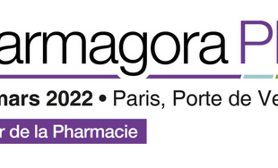 Logo Pharmagora 2022, le salon des pharmacies d’officine