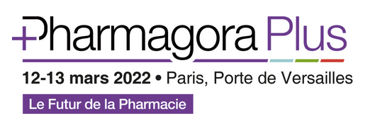 Logo Pharmagora 2022, le salon des pharmacies d’officine