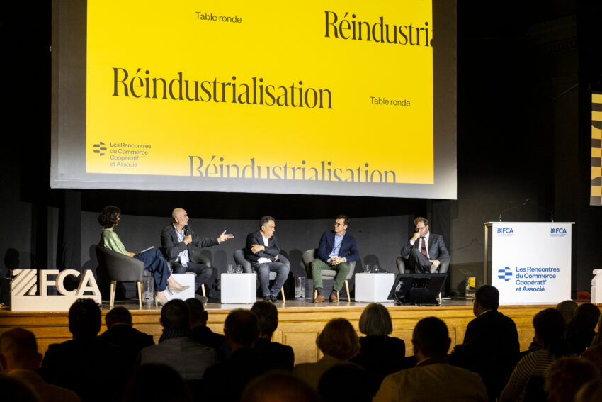 Dominique Pautrat lors de la table ronde sur la réindustrialisation